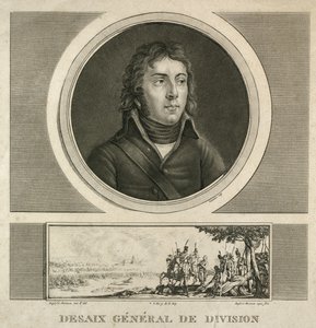 Portret generała Louis Charles Antoine Desaix (około 1800 - 1815 0,38 x 0,24) autorstwa Jean Duplessi Bertaux