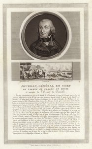 Portret Jean-Baptiste Jourdan, Comte Jourdan