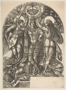 Henryk II, król Francji, Między Francją a Sławą, ca. 1548. autorstwa Jean Duvet