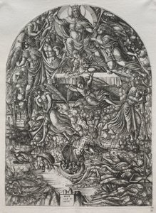 Apokalipsa: otwarcie siódmej pieczęci, 1561. autorstwa Jean Duvet