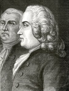 Rewolucja francuska 1789-1799 Tronchet i Malesherbes Guillaume Chretien de Lamoignon de Malesherbes autorstwa Jean Edouard (1824 99) Dargent