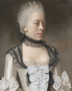 Wilhelmina Hillegonda Schuyt autorstwa Jean Etienne Liotard (signed by artist)