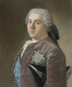 Louis de Bourbon, Delfin Francji Portret Louis de Bourbon (1729-65), Delfin Francji autorstwa Jean Étienne Liotard