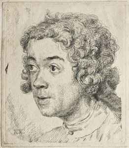 Autoportret, ok. 1731 r. autorstwa Jean Étienne Liotard