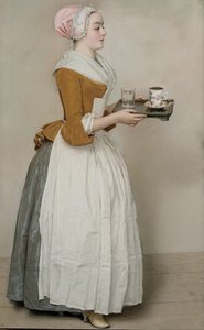 Czekoladowa dziewczyna La Belle Chocolatière de Vienne, ok. 1930 r. 1745