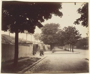 Porte de Gentilly, Bd Kellermann autorstwa Jean Eugène Auguste Atget