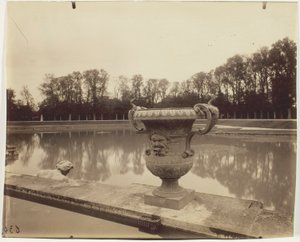 Wersal, Bassin de Neptune autorstwa Jean Eugène Auguste Atget