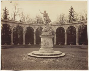 Wersal, Bosquet de la Colonnade autorstwa Jean Eugène Auguste Atget