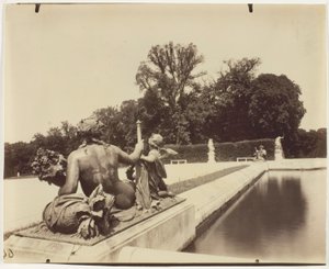 Wersal, róg parku autorstwa Jean Eugène Auguste Atget