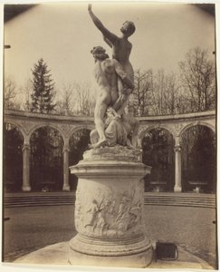 Wersal, uprowadzenie Prozerpiny przez Plutona autorstwa Jean Eugène Auguste Atget