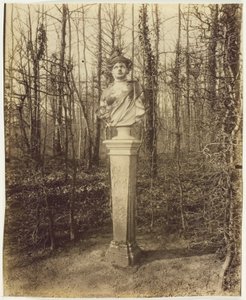 Wersal, Trianon, (Coin de Parc) autorstwa Jean Eugène Auguste Atget