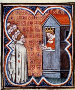 Karol II zły król Nawarry autorstwa Jean Fouquet