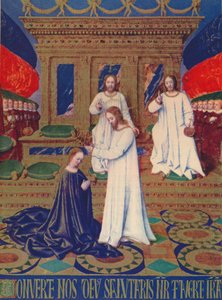 Koronacja Dziewic, c1455, 1939 autorstwa Jean Fouquet