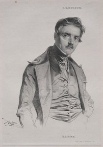 Antoine Louis Barye autorstwa Jean Francois Gigoux
