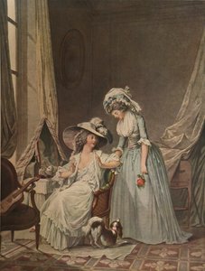 LAveu Difficile, trudna spowiedź, 1787, 1913 autorstwa Jean Francois Janinet