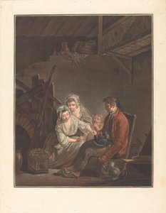 Prywatny ptak. autorstwa Jean Francois Janinet