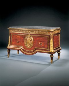 Komoda Ludwika XVI, ok.1764 autorstwa Jean Francois Leleu