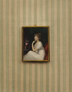 Portret królowej Karoliny, żony króla Jerzego IV autorstwa Jean Francois Marie Huet Villiers