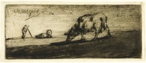 Wypas owiec autorstwa Jean Francois Millet