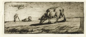 Wypas owiec autorstwa Jean Francois Millet