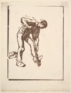 Koparka, 1863. autorstwa Jean Francois Millet
