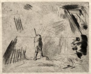 Zbieracze wodorostów. autorstwa Jean Francois Millet
