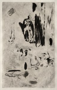 Płyta ze szkicami. autorstwa Jean Francois Millet
