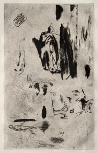 Talerz ze szkicami autorstwa Jean Francois Millet