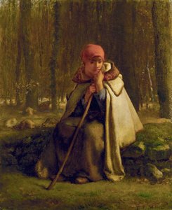 Siedząca pasterka, ok.1852