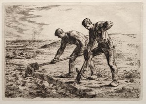 Kopacze autorstwa Jean Francois Millet