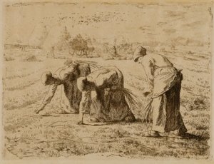 The Gleaners autorstwa Jean Francois Millet