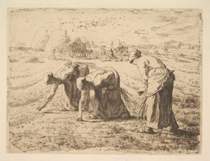Zieleni, 1834-75. autorstwa Jean Francois Millet