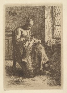Kanał, 1855. autorstwa Jean Francois Millet