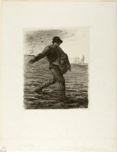 Siewca autorstwa Jean Francois Millet