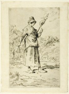 Spinner autorstwa Jean Francois Millet