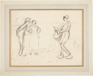 Trzy postacie autorstwa Jean Francois Millet