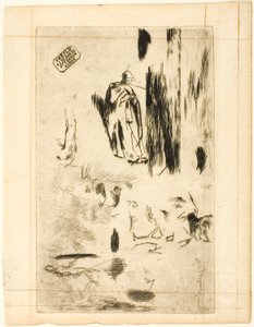 Różne szkice autorstwa Jean Francois Millet