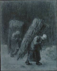 Kobiety niosące gałązki, ok. 1858. autorstwa Jean Francois Millet
