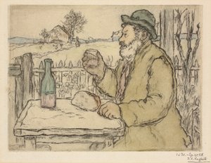 Do twojego zdrowia, 1894. autorstwa Jean Francois Raffaelli
