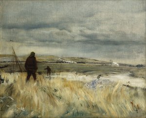 rybacy bretońscy; rybacy bretońscy, autorstwa Jean Francois Raffaelli