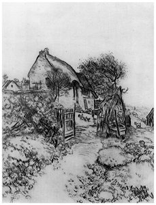 La Chaumiere, ok. 1870-1920 1924 autorstwa Jean Francois Raffaelli