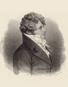 Portret pianisty i kompozytora Daniela Steibelta 1765-1823 , 1834. autorstwa Jean François Benard