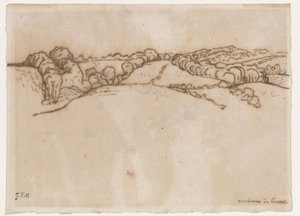 Wokół Cusset autorstwa Jean Francois Millet