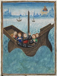 Robert Pustelnik wraca do Francji, Jean Froissart, miniatura