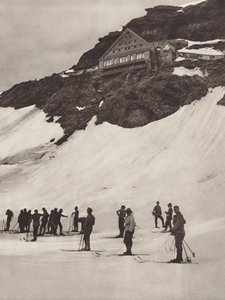 Szwajcaria: Jungfraujoch autorstwa Jean Gaberell