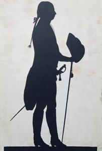 Sylwetka mężczyzny autorstwa Jean Gaspard Lavater
