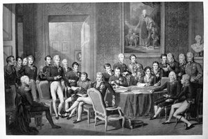 Kongres wiedeński (rycina)