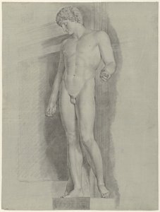 Studium posągu zwanego Albani Antinous