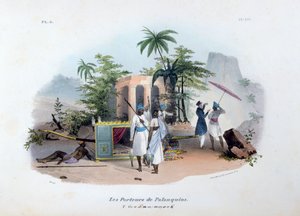 Nosiciele Palankin, 1828 autorstwa Jean Henri Marlet