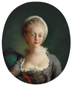 Fragonard - Portret młodej damy, ok. 1770 - 1772 r. autorstwa Jean Honore Fragonard